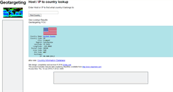 Desktop Screenshot of geotargeting.2meta.com